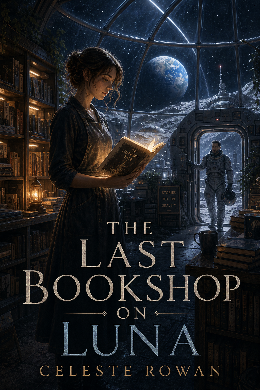 The Last Bookshop on Luna cover